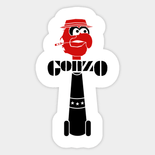 Gonzo vs Gonzo Sticker